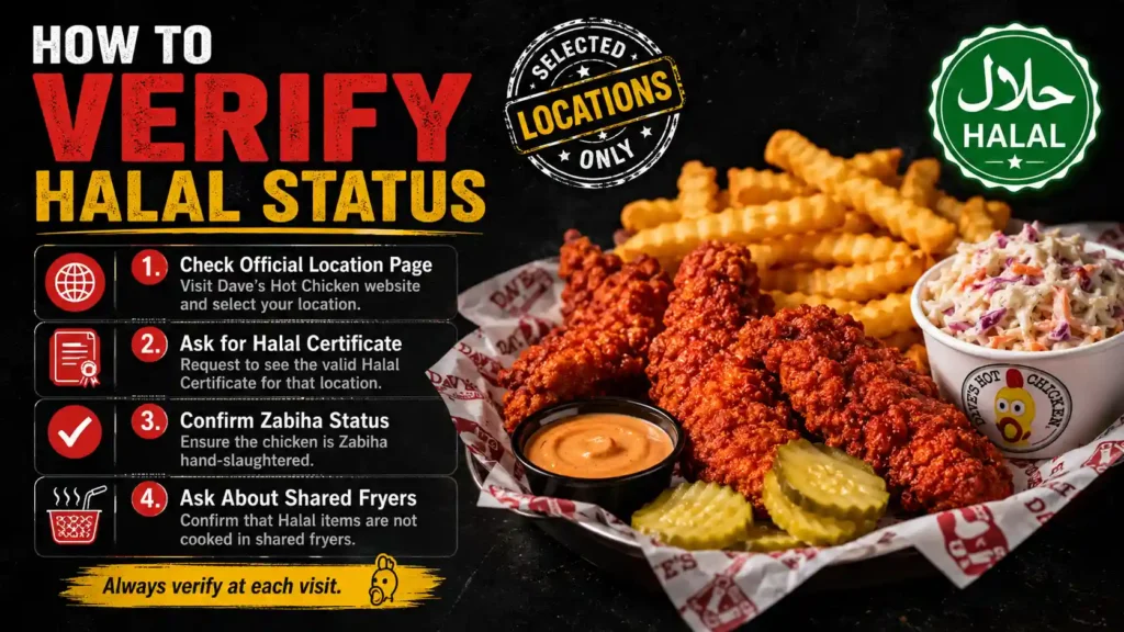 Is Dave’s Hot Chicken Halal in usa
