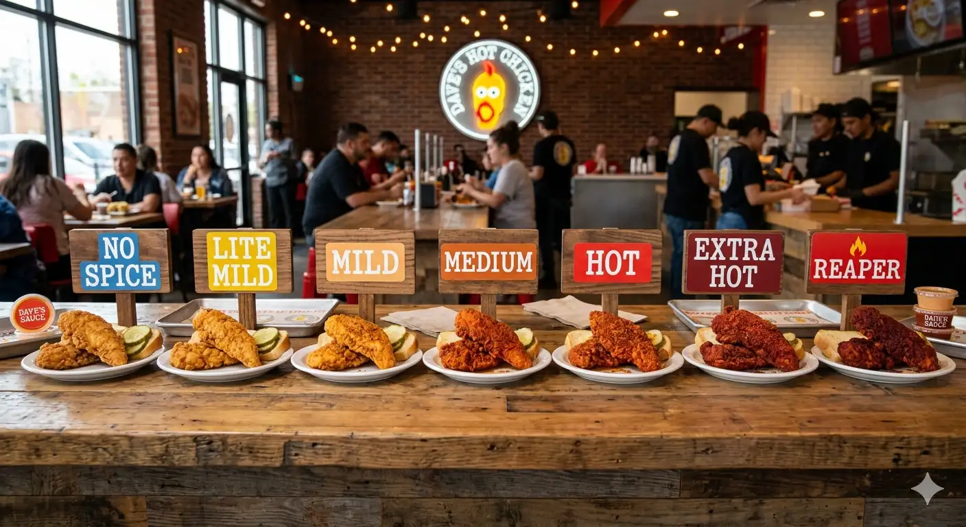 Dave's Hot Chicken Spice Levels | Complete Guide 2026